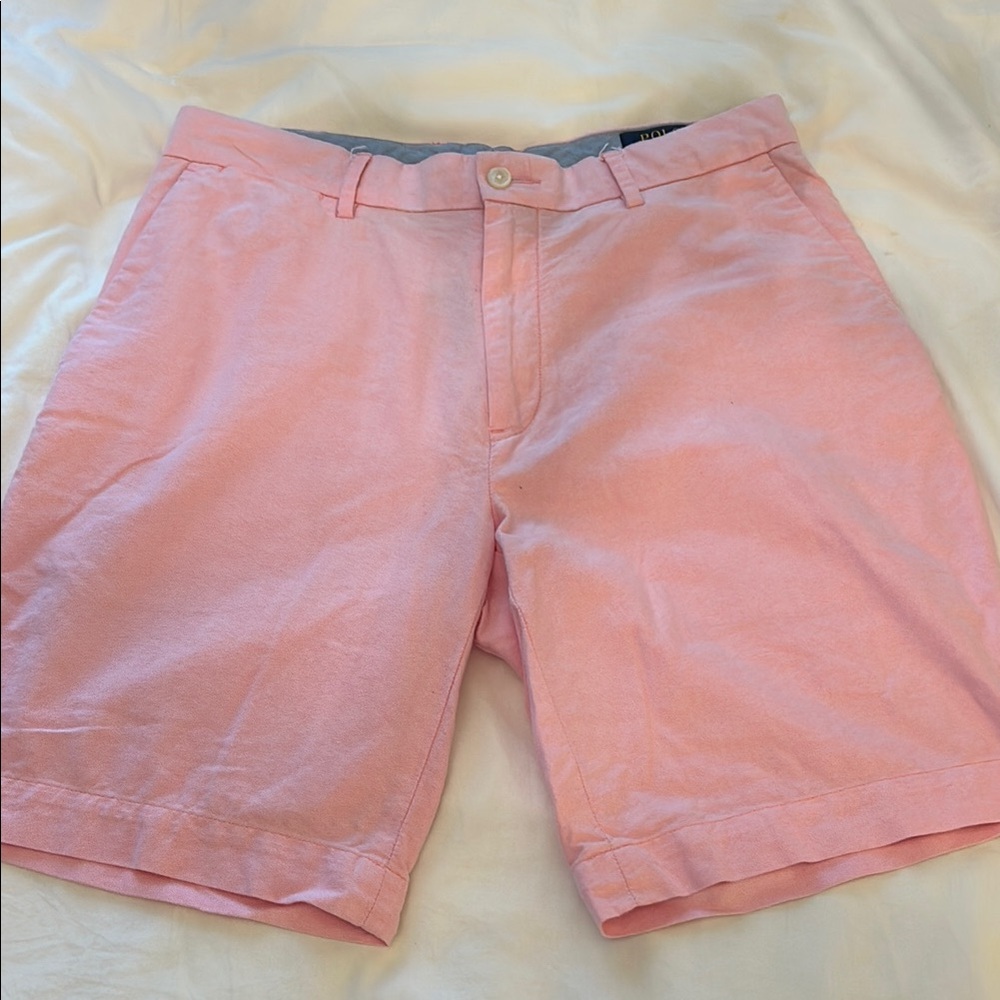 Polo by Ralph Lauren Pink Flat Front Shorts